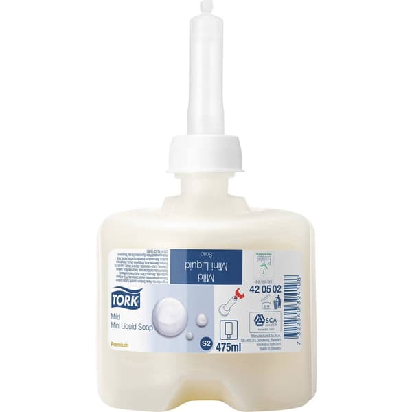 TORK Mild Mini 420502 Flytande tvål 475 ml 8 st