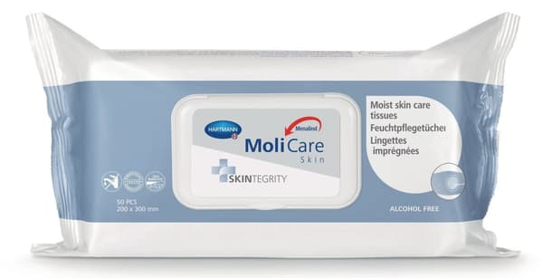 Våtservett Molicare Skin rengör 50/fp