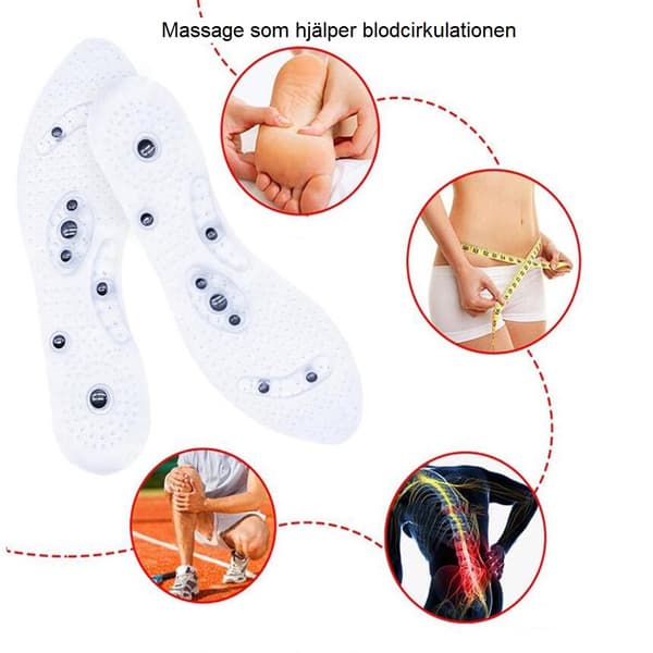 Massagesåler - zoneterapi til fødderne