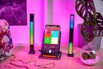 Redleaf Equalizer RGB 32LED 3d - svart