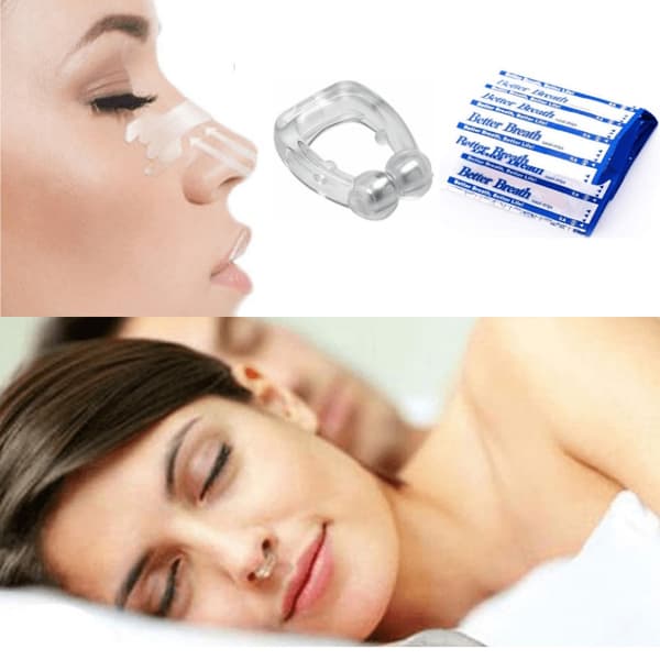 Anti-Snore Kit - Næseplaster og næseklemme - Sov bedre 1-Pack