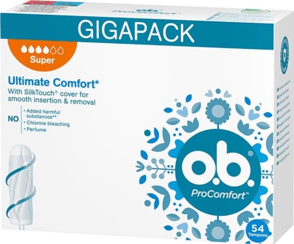 O.B. ProComfort Super tamponger 54szt.