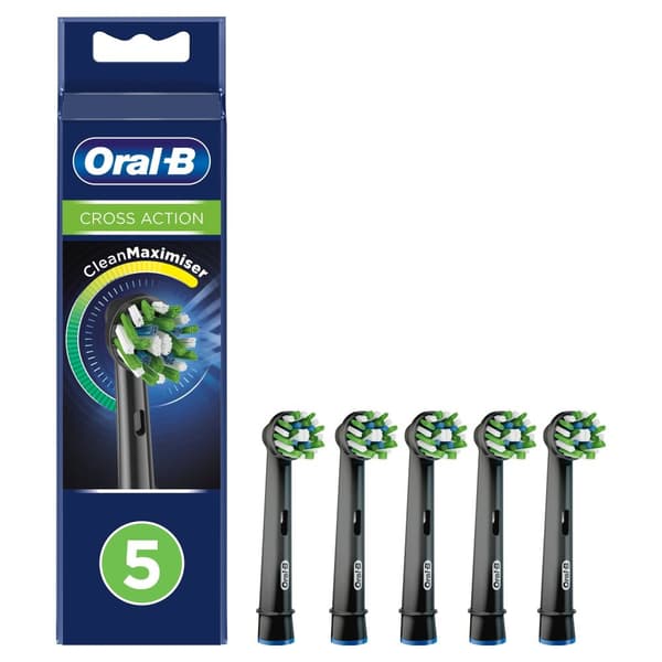 Oral-B - Cross Action Black 5ct