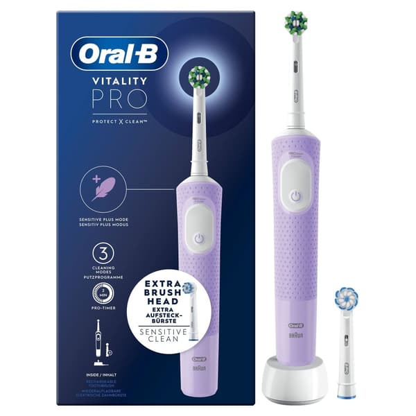 Oral-B - Vitality Pro Lilac + Extra Refill