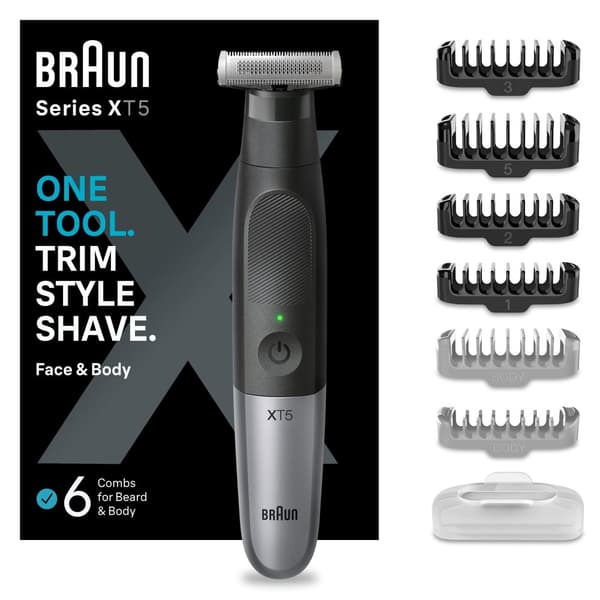 Braun - Styler XT5200  - Beard Trimmer - Black / Spc Grey (215121)