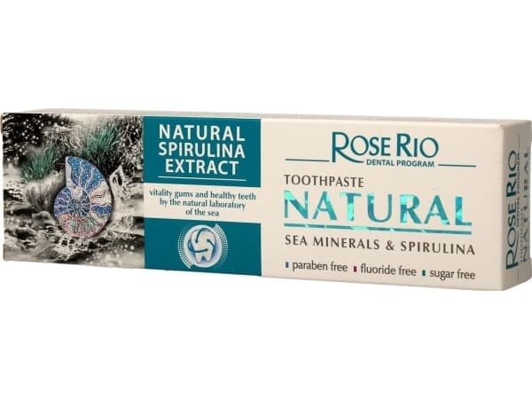 Rose Rio Toothpaste NATURAL SPIRULINA EXTRACT 65ml