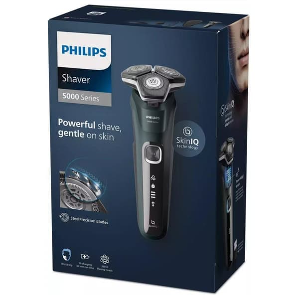 Philips S5884/38 Shaver Series 5000 Electric Shaver Grøn