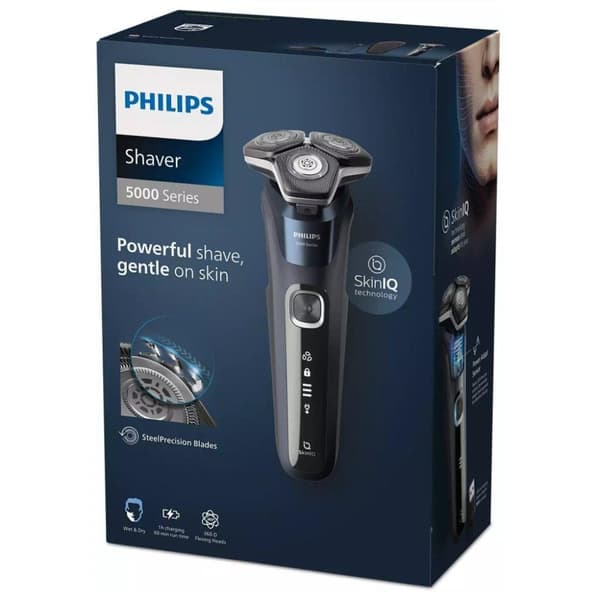 Philips S5885/35 Rakapparat Series 5000 Rakapparat Blå