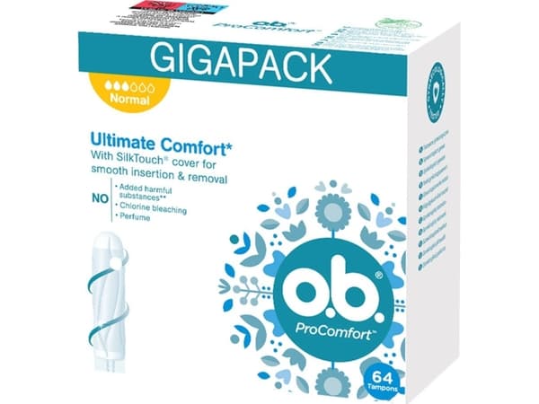 O.B O.B. ProComfort Normal Tamponit 64 kpl
