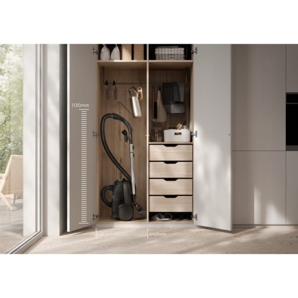Electrolux Clean 600 EB61C2DBF dammsugare, blå