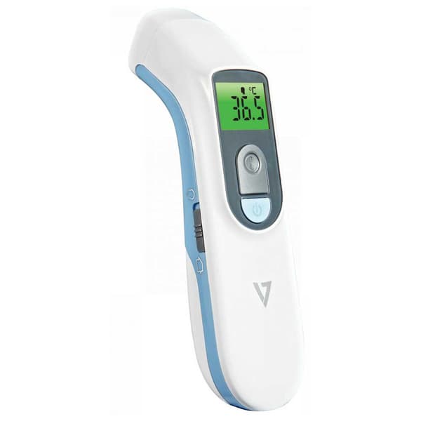 V7 Infraröd Termometer Med Skärm Lcd Vit