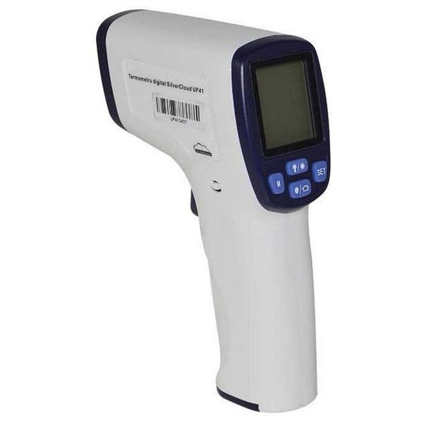 Silvercloud Digital Termometer Uf41 Vit