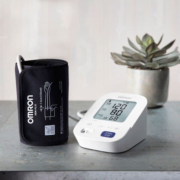 Omron Blodtryksmåler M3comfort Hem-7154-e Transparent