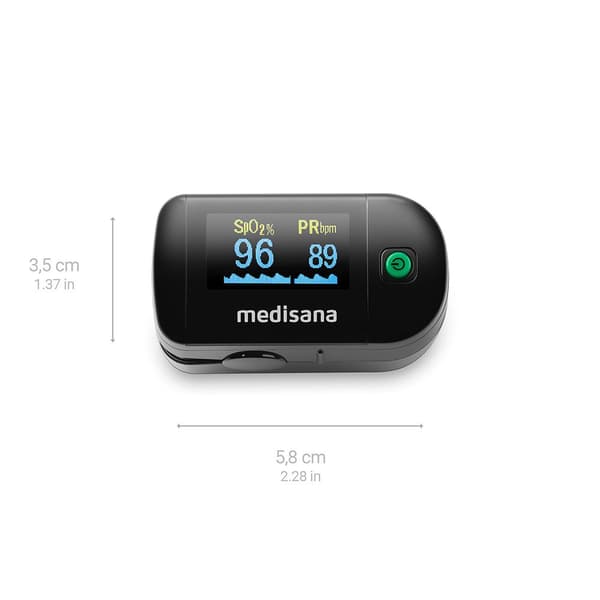 Medisana Pulssioksimetri Pm 100 Oled Musta
