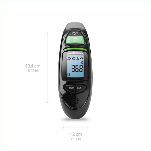 Medisana Infrarødt Termometer Tm 750 Sort