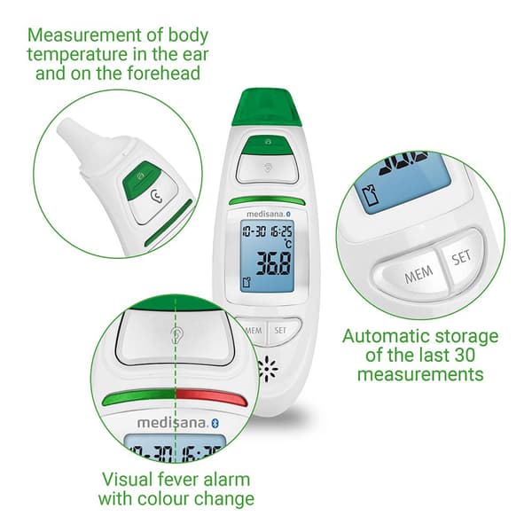 Medisana Infraröd Termometer Tm 750 Durchsichtig