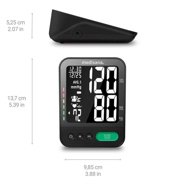 Medisana Move Detector Käsivarren Verenpainemittari Bu 582 Musta
