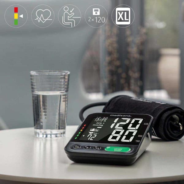 Medisana Move Detector Käsivarren Verenpainemittari Bu 582 Musta