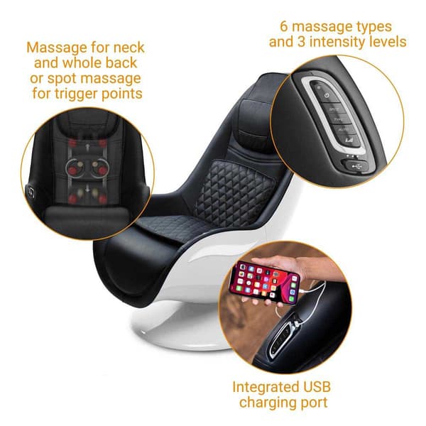 Medisana Massage Stol Rs 660 Sort