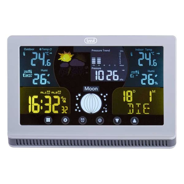 Trevi Vejrstation Me 3p70 Rc Transparent