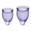 Miniatyrbild 1 av 2: Satisfyer Feel Confident Menstrual Cup Lila