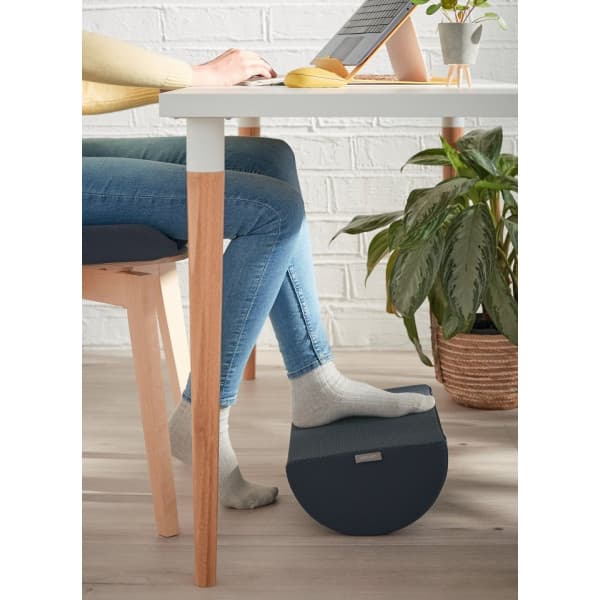 Leitz Ergo Cosy -fotstöd, mörkgrå