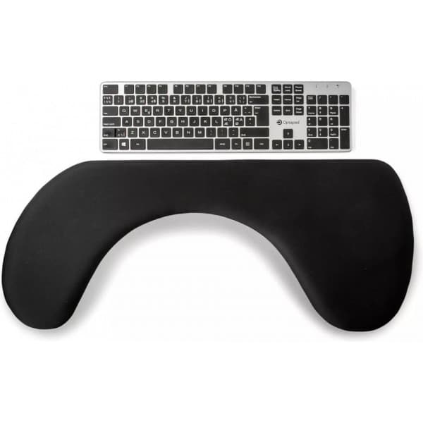 Ergo Finland 8820 -ergonominen kyynärtuki, 70 x 28 cm, musta