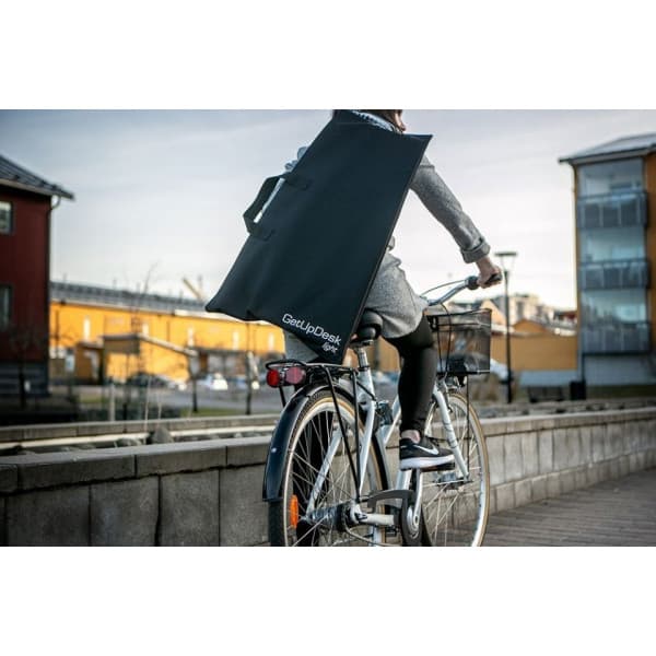 ErgoFinland GetUpDesk light -kantokassi, musta