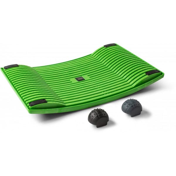 Gymba -aktivitetsbräda och massagebollar, grön