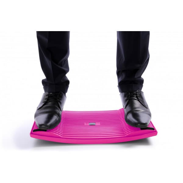 Gymba -aktiveringsbräda och massagebollar, rosa