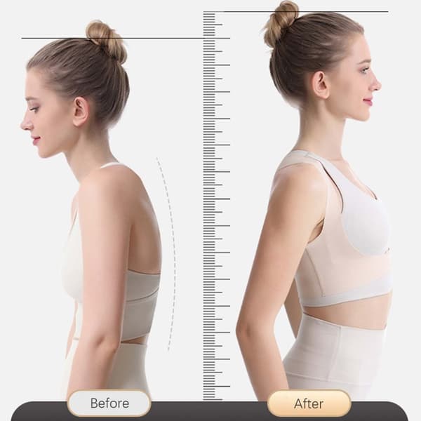 INF Posture Corrector for rygstøtte - let og åndbar