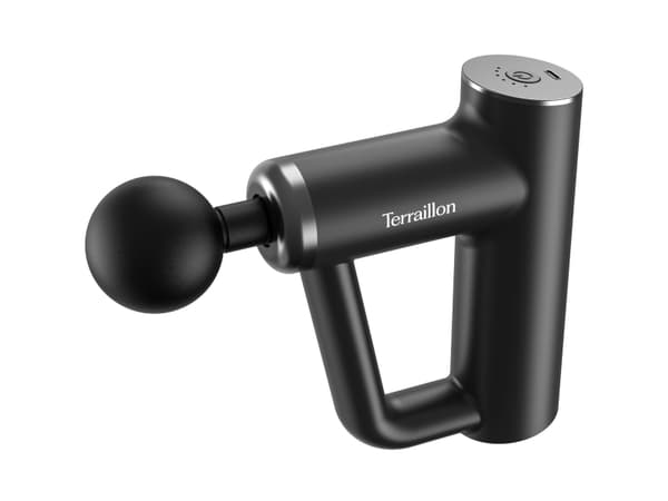Hierontapistooli Fitness-hieroja 4kpl lisävarusteita & USB-C