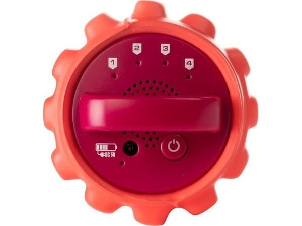 Activeshop WIBRUJĄCY ROLLER WAŁEK DO ĆWICZEŃ POMARAŃCZOWY