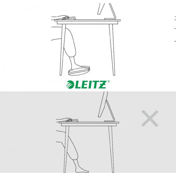 Leitz Ergo -säädettävä jalkatuki