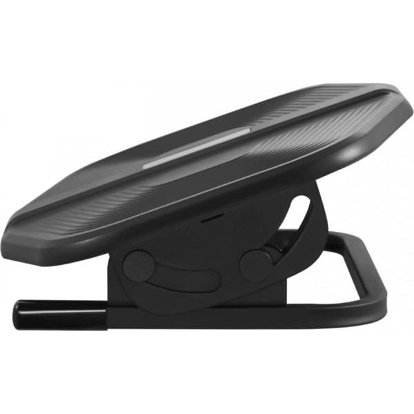 ErgoWork Footrest Zero -ergonominen jalkatuki, musta
