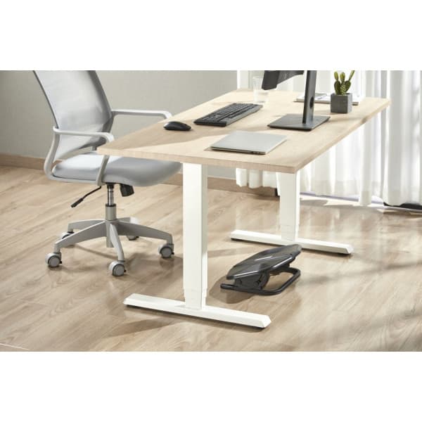ErgoWork Footrest Zero -ergonominen jalkatuki, musta