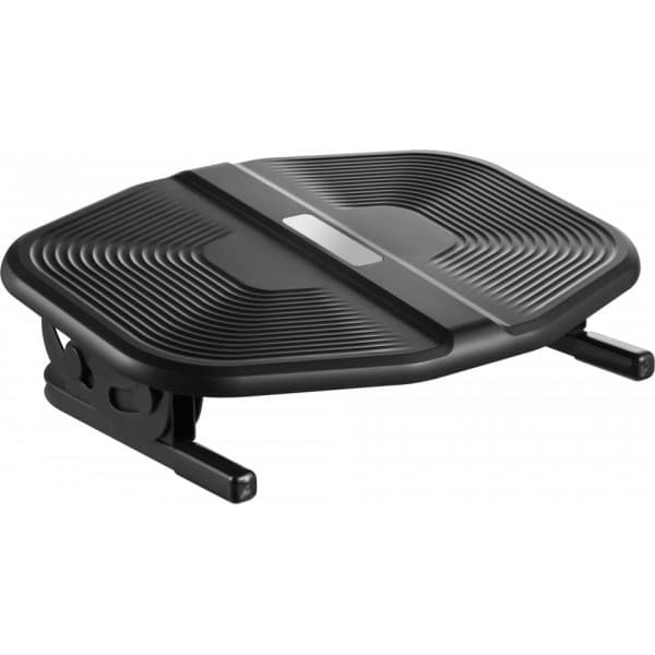 ErgoWork Footrest Zero -ergonominen jalkatuki, musta