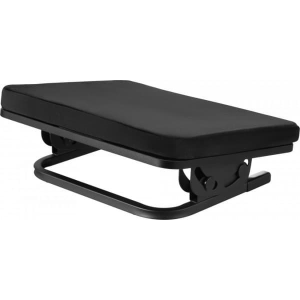 ErgoWork Footrest Pro -ergonominen jalkatuki, musta