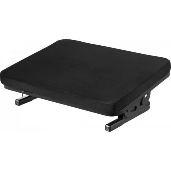ErgoWork Footrest Pro -ergonominen jalkatuki, musta