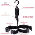 Miniatyrbild 4 av 5: INF Justerbar Wader Boot Hanger Strap - Svart