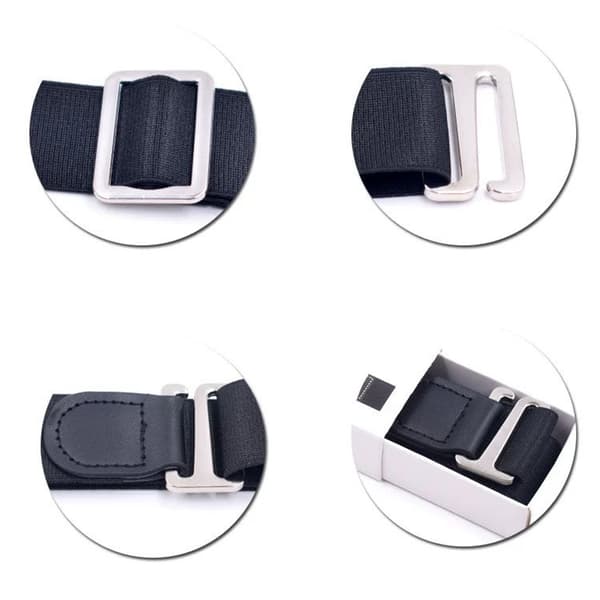 INF Shirt Stay Belt - musta Regular Edition