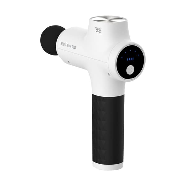 TEESA RELAX GUN MG60 massagepistol, 8 tilbehør, hvid