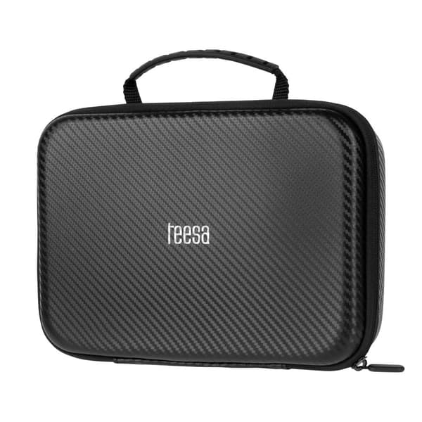 TEESA RELAX GUN MG60 massagepistol, 8 tilbehør, hvid