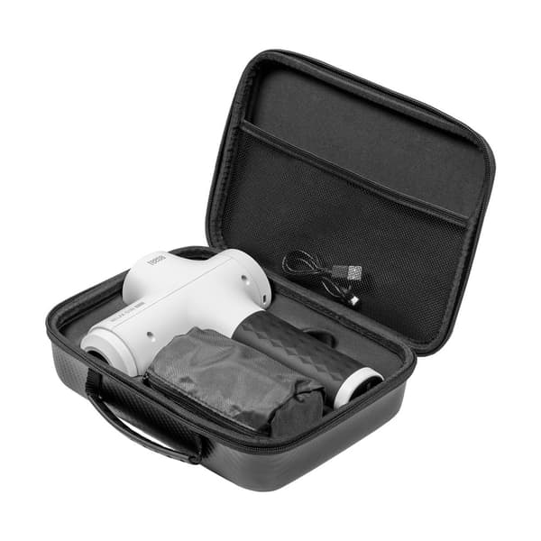 TEESA RELAX GUN MG60 massagepistol, 8 tilbehør, hvid