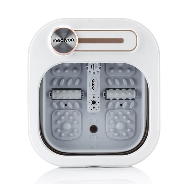 Medivon Aqua Lux fodmassageapparat med boblemassage og lysterapi