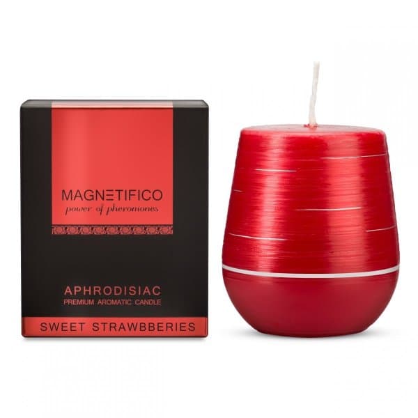 MAGNETIFICO Aphrodisiac tuoksukynttilä - makeat mansikat