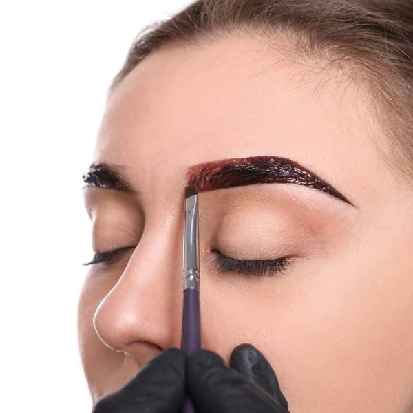 WBiK svart henna för ögonbryn och ögonfransar 1ml x 5st