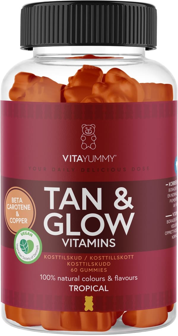 VitaYummy - Tan  Glow - Tropical - 60 pcs.