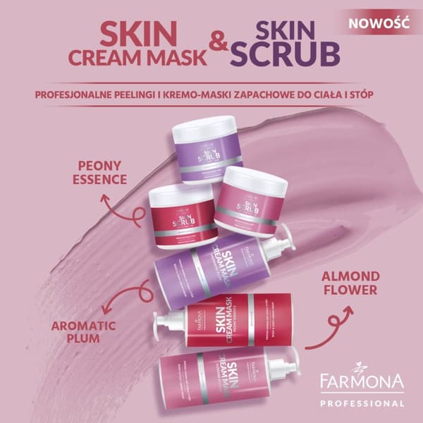 Farmona Skin scrub mandel blomma kropp och fötter skrubb mandel blomma 500 g