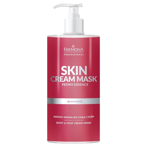 Farmona Skin cream mask pion essence kräm-mask för kropp och fötter pion 500 ml
